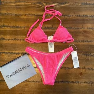 Summerhaus Pink Bikini NWT
